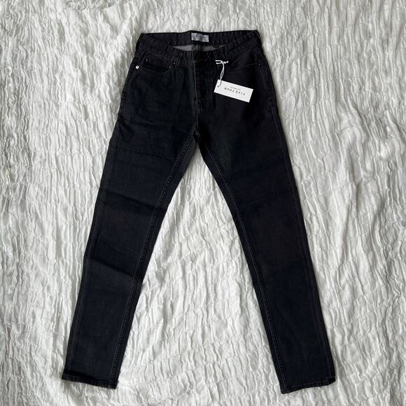 Five Four Will 30 Slim NWT Black Jeans - Picture 1 of 4
